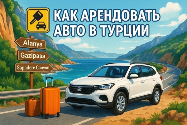 Как арендовать авто в Аланье и Газипаше: цены, документы, советы