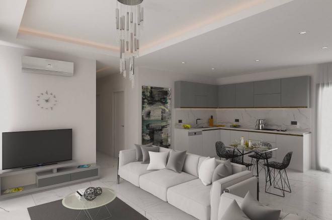 شقة 2+1 مطلة على البحر في بودروم