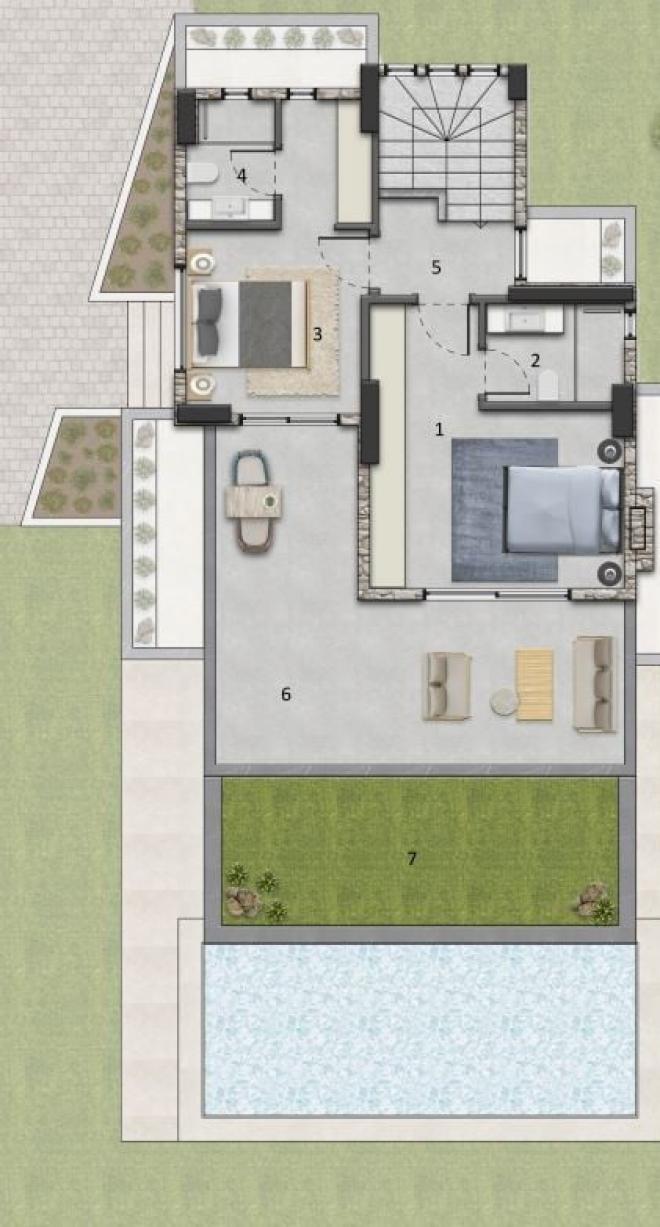 فيلا 4 + 2 في بودروم