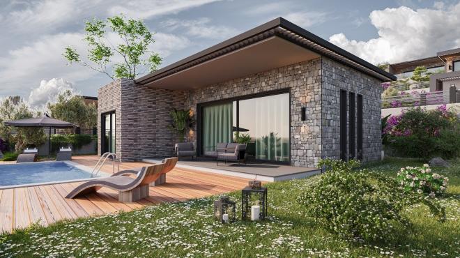 3 + 1 فيلا مطلة على البحر في بودروم