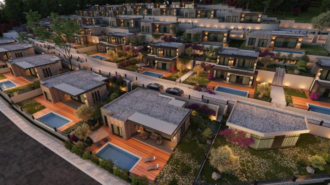 3 + 1 فيلا مطلة على البحر في بودروم