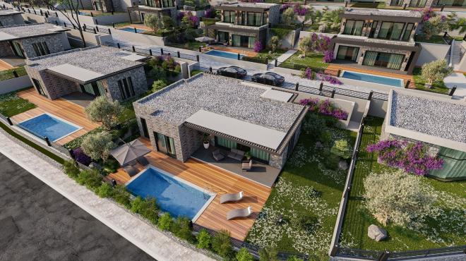 3 + 1 فيلا مطلة على البحر في بودروم