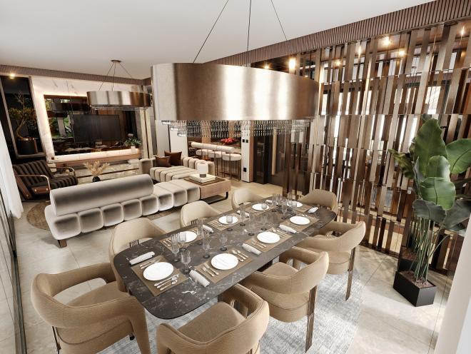 3 + 1 فيلا مطلة على البحر في بودروم