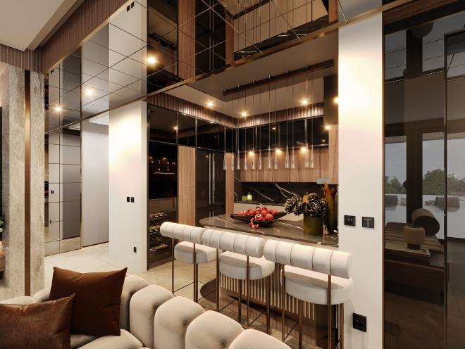 3 + 1 فيلا مطلة على البحر في بودروم