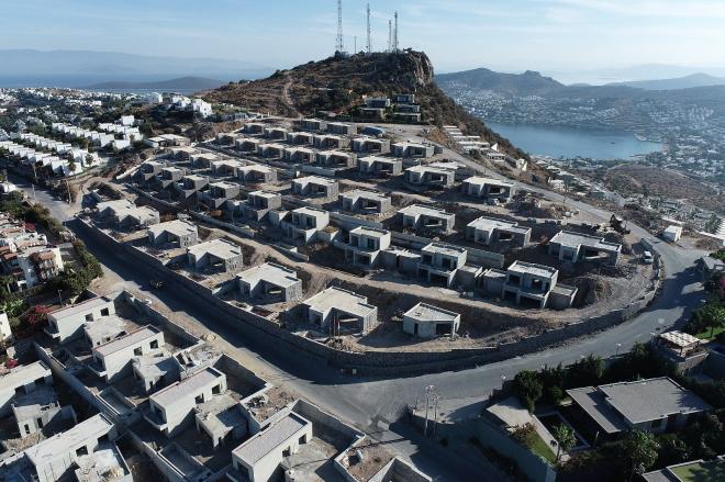 3 + 1 فيلا مطلة على البحر في بودروم