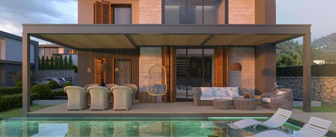 فيلا 4+1 في بودروم