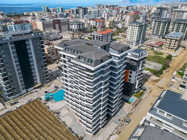 بالاقساط -شقق ضمن مجمع سكني قيد الانشاء في مهموتلار / الانيا 