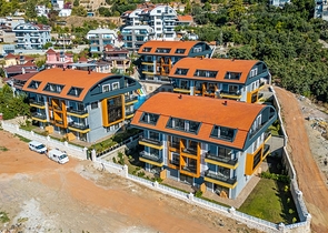 اطلالة بحر - مجمع فاخر قيد الانشاء -بالتقسيط - في مركز الانيا 