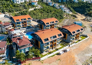 اطلالة بحر - مجمع فاخر قيد الانشاء -بالتقسيط - في مركز الانيا 