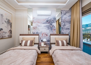 مجمع فيلا فاخرة مع إطلالة بانورامية على البحر 