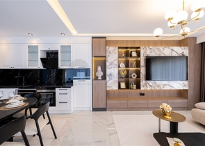 مجمع فيلا فاخرة مع إطلالة بانورامية على البحر 