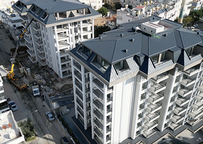 شقق قيد الانشاء -في مركز الانيا 