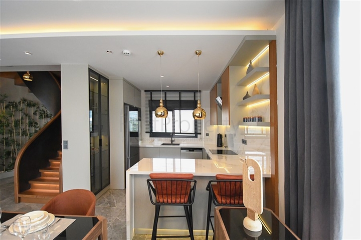 مشروع فيلا جديد في منطقة نظيفة بيئيا في ألانيا-كارجيجاك