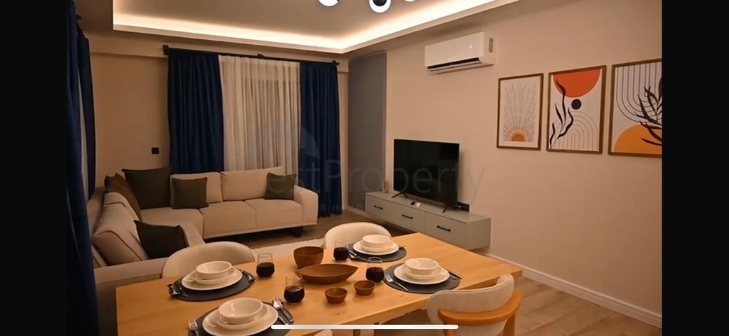 تخطيط الشقة 1+1,2+1,3+1,4+1 في منطقة فتحية 