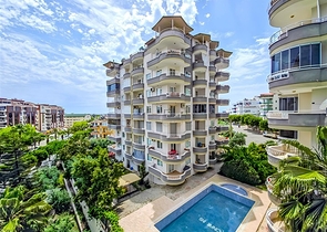 شقة 2+1 مطلة على البحر في وسط أفسالار