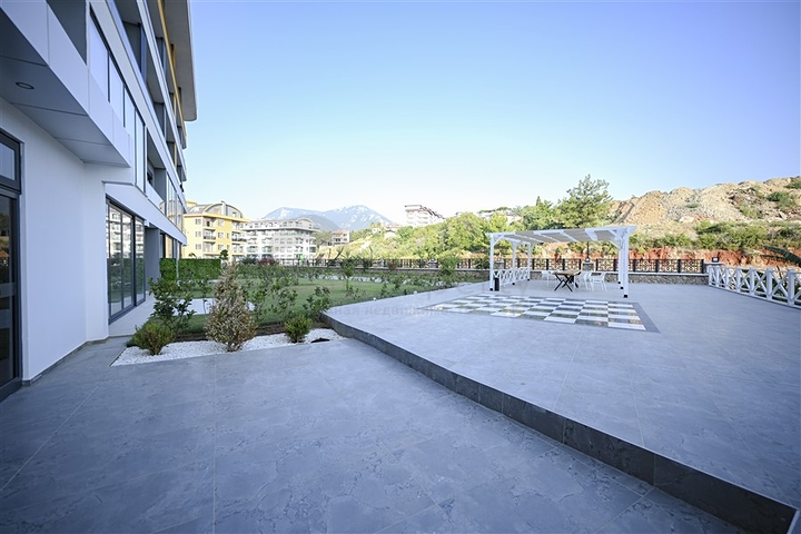 شقق 1+1 في مجمع قيد الإنشاء في منطقة أوبا