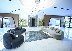 شقق 1+1 في مجمع قيد الإنشاء في منطقة أوبا