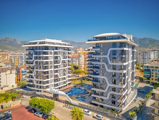 مشروع فاخر جديد مع موقف سيارات مغطى في منطقة توسمور