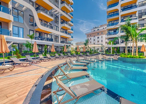 مشروع فاخر جديد مع موقف سيارات مغطى في منطقة توسمور