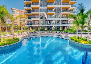 مشروع فاخر جديد مع موقف سيارات مغطى في منطقة توسمور