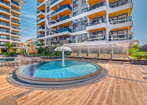 مشروع فاخر جديد مع موقف سيارات مغطى في منطقة توسمور