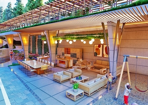 نحن نقدم لك مشروع مجمع مع البنية التحتية في وسط ألانيا