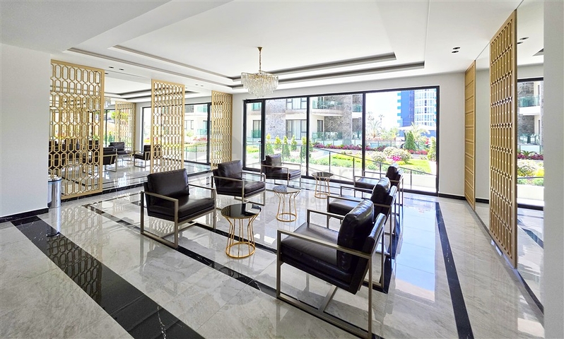 شقة 1+1 من مطور معروف على بعد 200 متر من البحر في منطقة توسمور