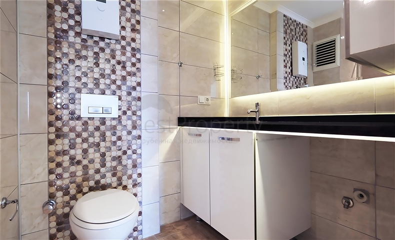 شقة مفروشة 2 + 1 400 متر من البحر