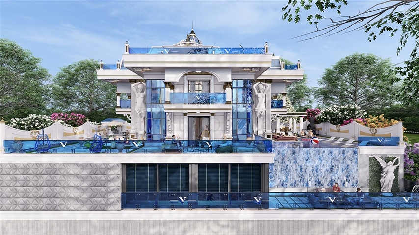 فيلا فاخرة 5 + 1 في منطقة كارجيجاك