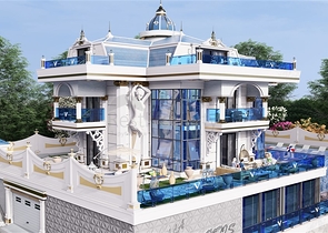 فيلا فاخرة 5 + 1 في منطقة كارجيجاك