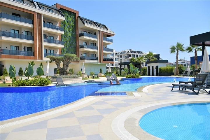 شقة 2 + 1 في مجمع مع بنية تحتية في منطقة أوبا