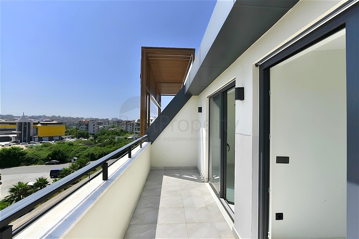 شقة 2 + 1 في مجمع مع بنية تحتية في منطقة أوبا