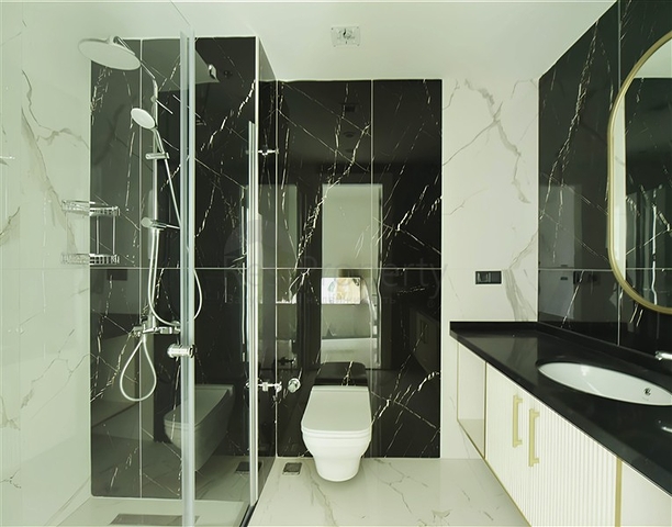 شقة 2 + 1 في مجمع مع بنية تحتية في منطقة أوبا