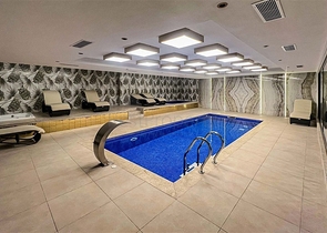 شقة 2 + 1 في مجمع مع بنية تحتية في منطقة أوبا