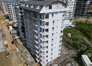 شقة 1+1 في مجمع قيد الإنشاء في منطقة محمودلار