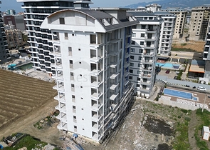 شقة 1+1 في مجمع قيد الإنشاء في منطقة محمودلار