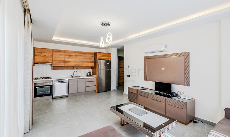 شقة 1+1 في منطقة محمودلار