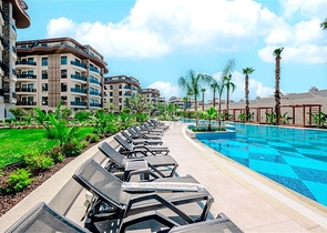 شقة 1+1 في مجمع من الدرجة الممتازة