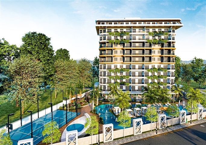 1 + 1 شقة مع غابة الصنوبر