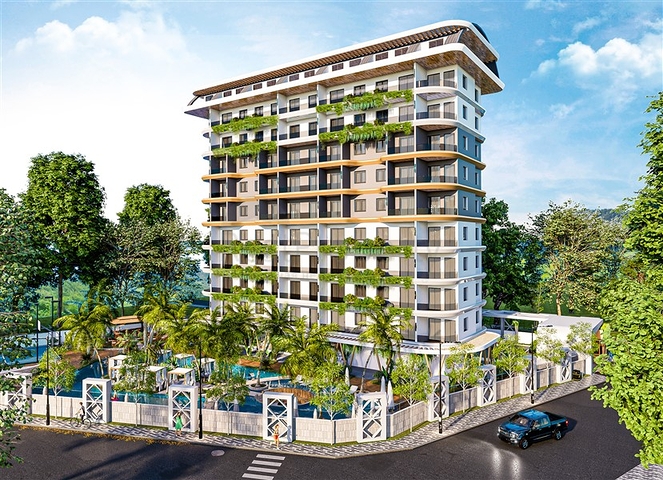 1 + 1 شقة مع غابة الصنوبر