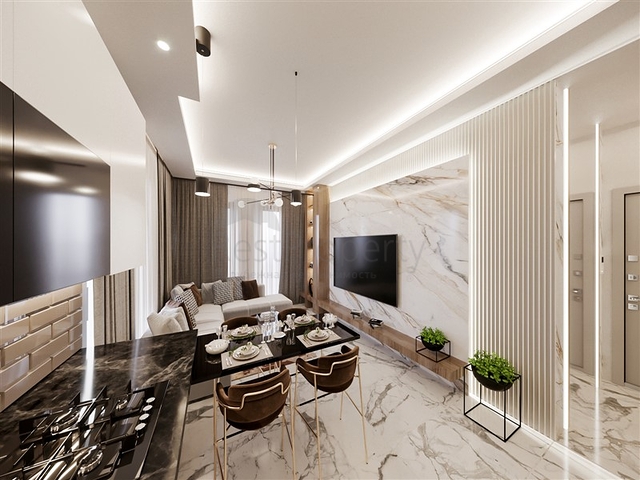 1 + 1 شقة مع غابة الصنوبر