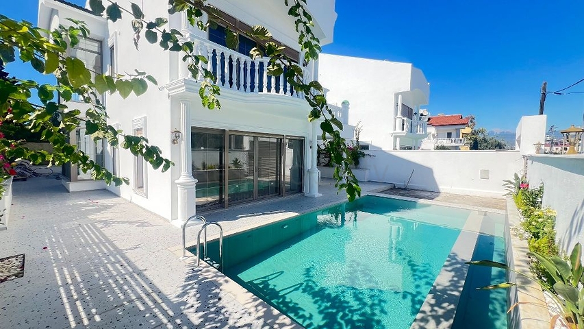 فيلا 4+1 في فتحية-منطقة أنطاليا 