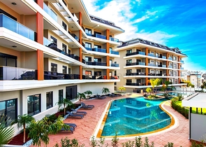 شقة بغرفة نوم واحدة في مجمع جديد في منطقة أوبا