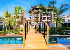 شقة بغرفة نوم واحدة في مجمع في منطقة أوبا