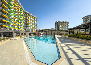 شقة بغرفة نوم واحدة في مجمع من نوع الفندق