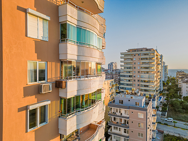 شقة مريحة من غرفتي نوم على بعد 150 متر من البحر