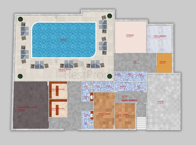 فيلات للبيع في قلب مدينة ألانيا 