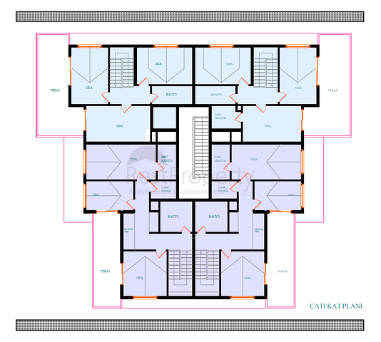 شقق للبيع في قلب مدينة ألانيا 
