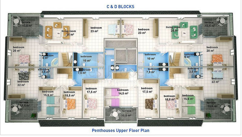  مجمع مميز فاخر راقي في منطقة كارجي جاك – ألانيا