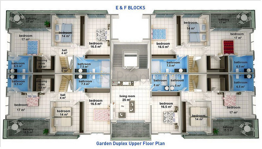  مجمع مميز فاخر راقي في منطقة كارجي جاك – ألانيا
